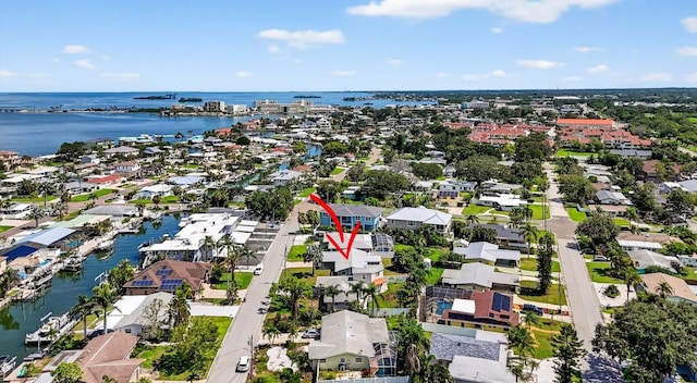 2175 Edythe Dr, Dunedin, FL 34698 - view of property location with a nearby body of water and nearby suburban area