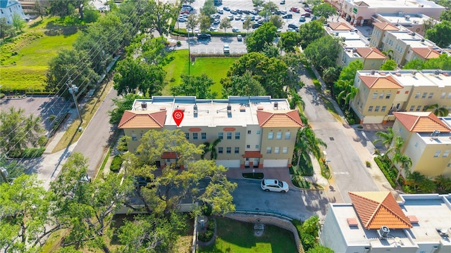 drone / aerial view