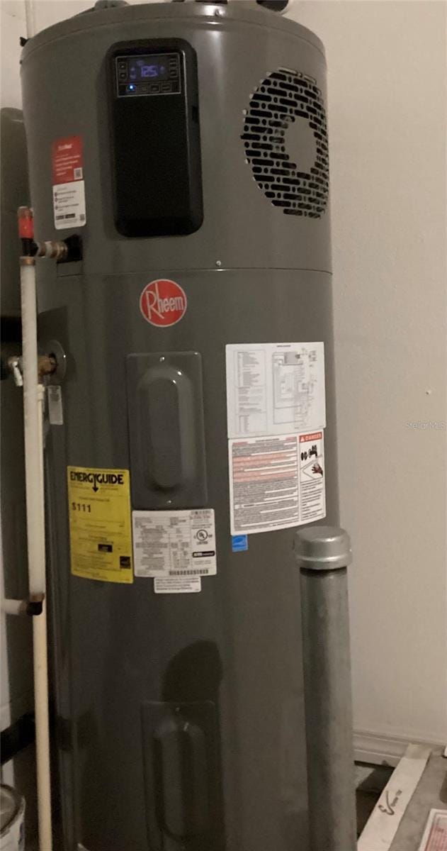12630 Aston Dr, Hudson, FL 34669 - utilities with heat pump water heater
