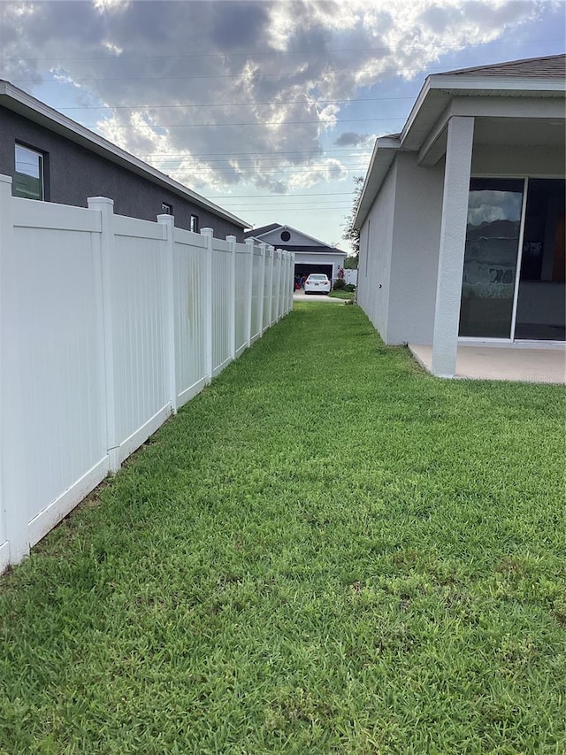 12630 Aston Dr, Hudson, FL 34669 - view of yard with fence