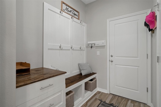 733 Old Windsor Way, Spring Hill, FL 34609 - mudroom featuring wood finished floors