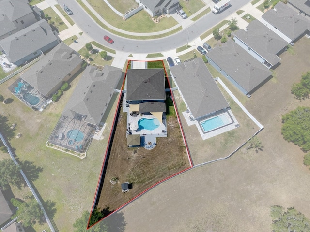 733 Old Windsor Way, Spring Hill, FL 34609 - drone / aerial view with a residential view