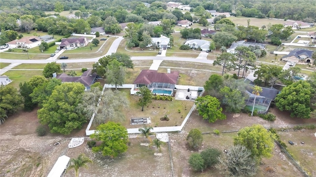 13373 Lawrence St, Spring Hill, FL 34609 - birds eye view of property with a residential view