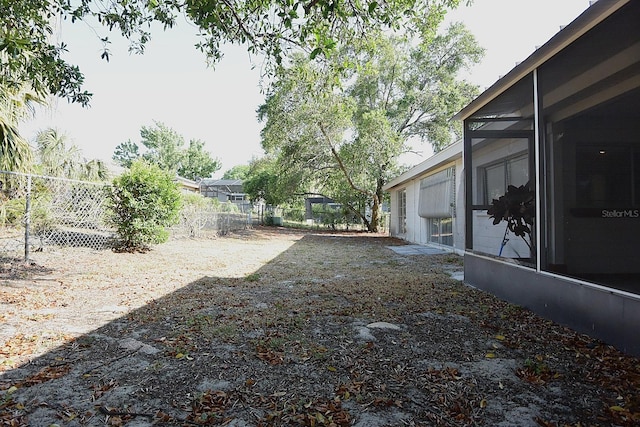 12210 Quail Run Row, Hudson, FL 34667 - view of yard featuring a fenced backyard