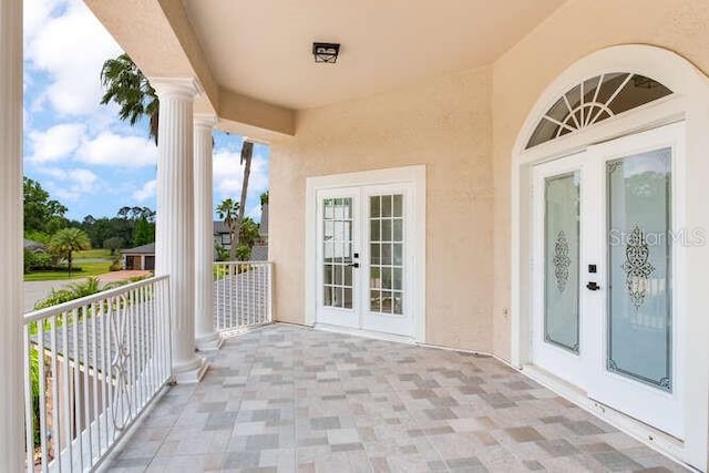 15906 Prince William Pl, Odessa, FL 33556 - balcony with french doors