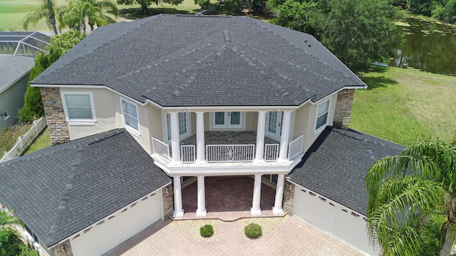 15906 Prince William Pl, Odessa, FL 33556 - view from above of property