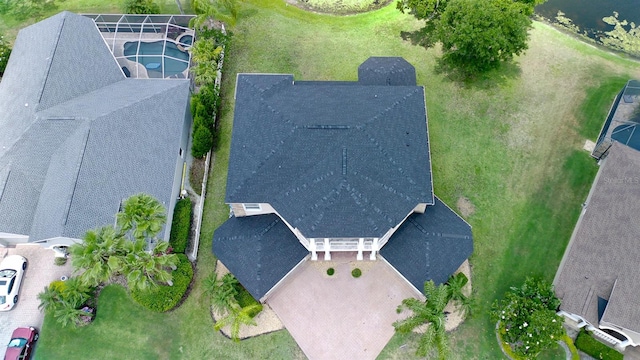 15906 Prince William Pl, Odessa, FL 33556 - view from above of property