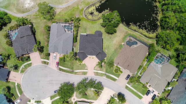 15906 Prince William Pl, Odessa, FL 33556 - aerial view of property's location with nearby suburban area and a nearby body of water