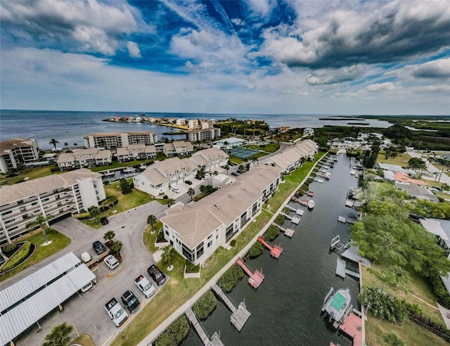 8210 Aquila St Unit 218, Port Richey, FL 34668 - drone / aerial view of a large body of water