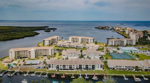 8210 Aquila St Unit 218, Port Richey, FL 34668 - bird's eye view of a large body of water and apartment complex / building