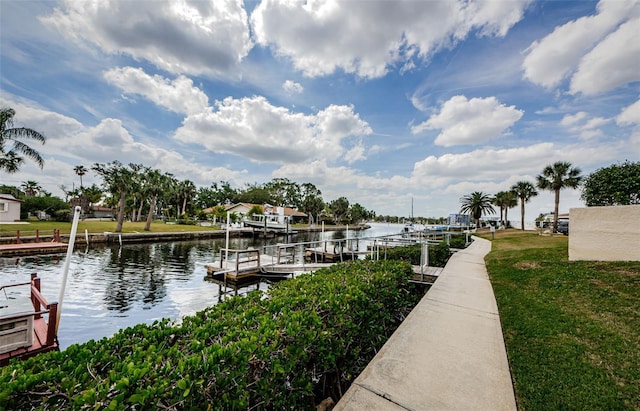 8210 Aquila St Unit 218, Port Richey, FL 34668 - dock with a water view