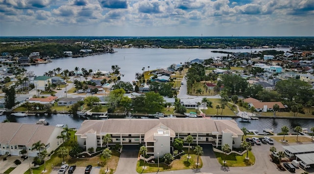8210 Aquila St Unit 218, Port Richey, FL 34668 - aerial view of residential area featuring a large body of water
