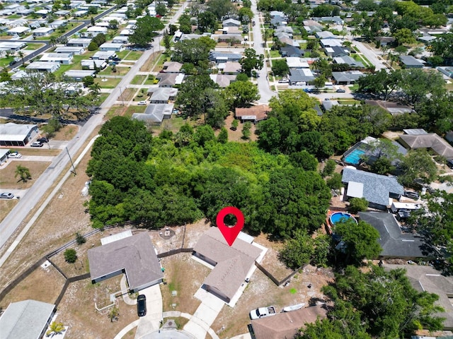 2660 Orangewood Ct, Palm Harbor, FL 34684 - birds eye view of property with a residential view