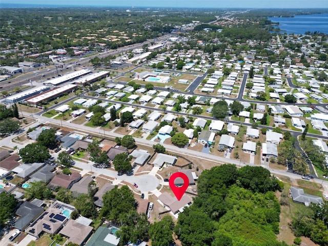 2660 Orangewood Ct, Palm Harbor, FL 34684 - drone / aerial view with a water view
