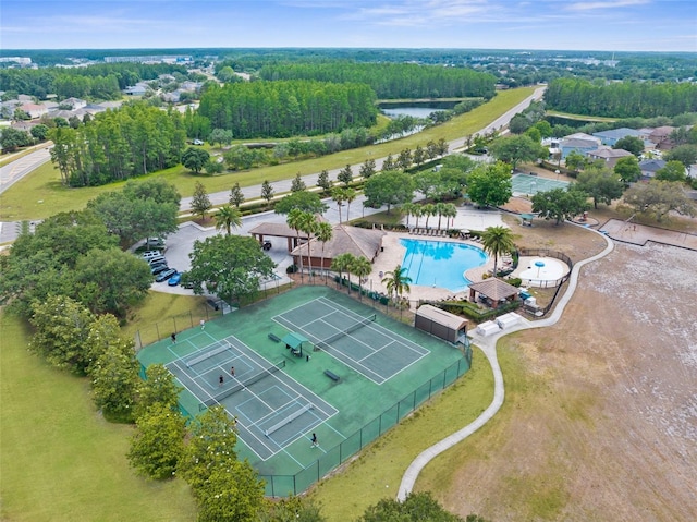 3410 Thistledown Ln, Land O Lakes, FL 34638 - bird's eye view