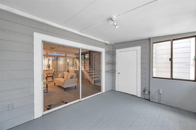 interior space with a wealth of natural light
