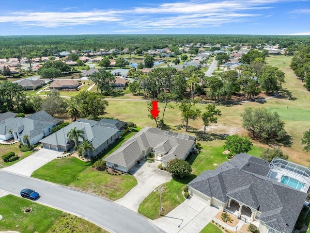 9216 Tarleton Cir, Weeki Wachee, FL 34613 - drone / aerial view featuring a residential view