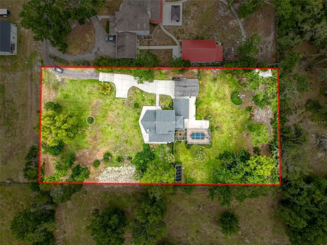 drone / aerial view