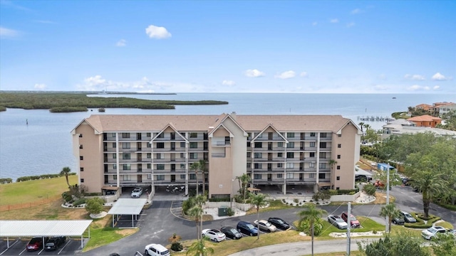 4550 Bay Blvd Unit 1231, Port Richey, FL 34668 - bird's eye view of apartment complex and a nearby body of water