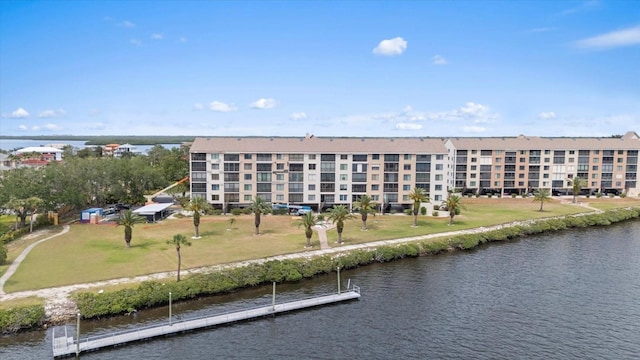 4550 Bay Blvd Unit 1231, Port Richey, FL 34668 - drone / aerial view of apartment complex and a large body of water