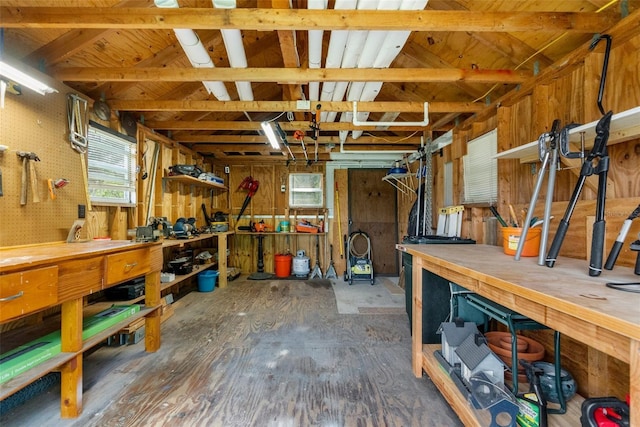 view of storage