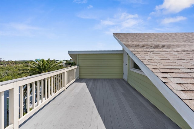 6321 Garland Ct, New Port Richey, FL 34652 - view of wooden terrace