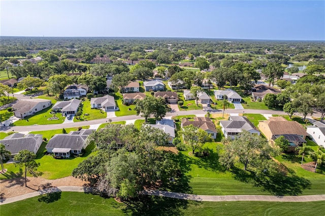 aerial overview of property's location with nearby suburban area