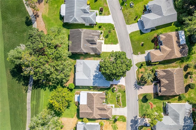 aerial overview of property's location with nearby suburban area