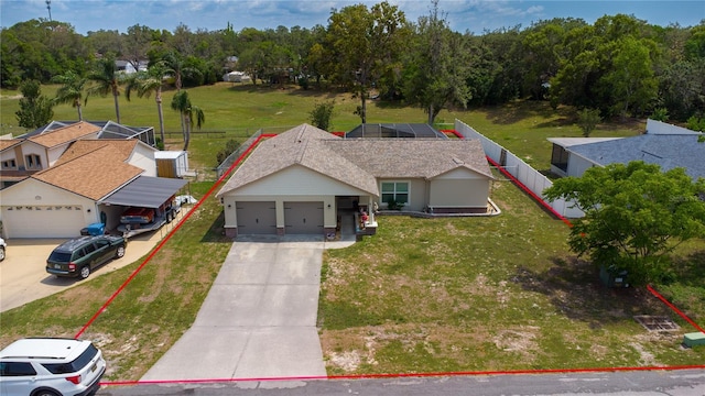 8126 Wooden Dr, Spring Hill, FL 34606 - aerial view of property and surrounding area