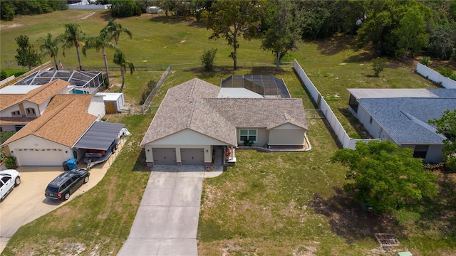 8126 Wooden Dr, Spring Hill, FL 34606 - aerial view of property and surrounding area