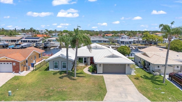 4918 Forecastle Dr, New Port Richey, FL 34652 - aerial view of residential area featuring a large body of water