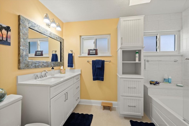 4918 Forecastle Dr, New Port Richey, FL 34652 - full bath featuring vanity and toilet
