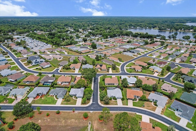 3773 E Lake Todd Dr, Hernando, FL 34442 - aerial overview of property's location with a large body of water and nearby suburban area