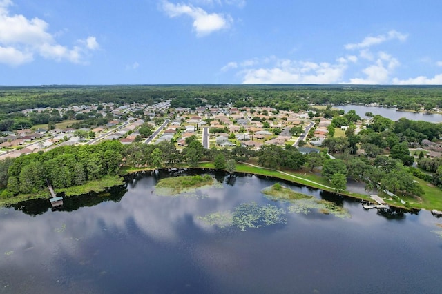 3773 E Lake Todd Dr, Hernando, FL 34442 - aerial view of property and surrounding area with a large body of water and nearby suburban area