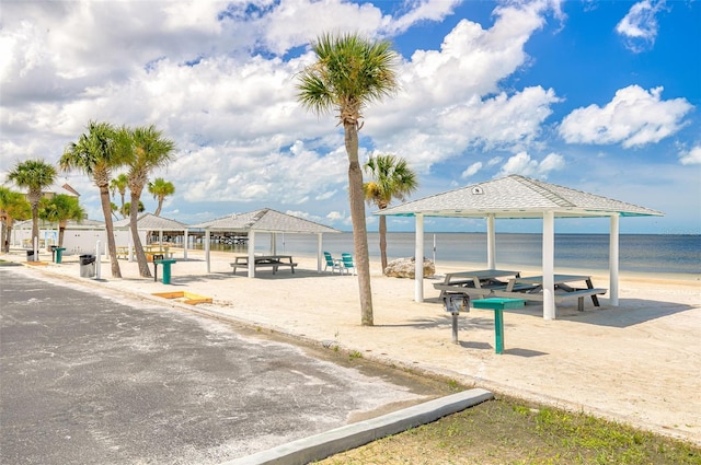 5041 Royal Palms Way Unit 203, New Port Richey, FL 34652 - view of home's community featuring a gazebo and a water view