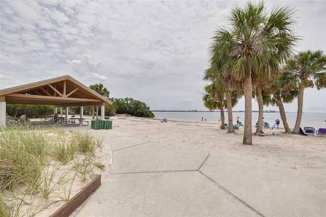 5041 Royal Palms Way Unit 203, New Port Richey, FL 34652 - view of home's community featuring a gazebo and a water view