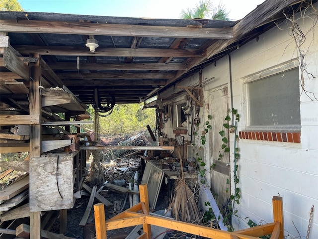 1226 Hawthorne Ave, Cedar Key, FL 32625 - view of patio