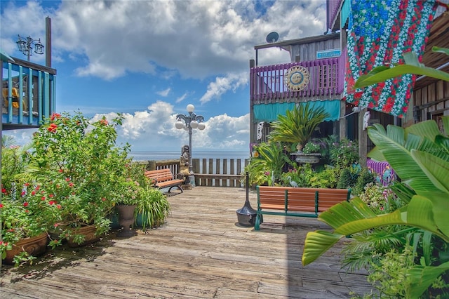 1226 Hawthorne Ave, Cedar Key, FL 32625 - view of community with a deck