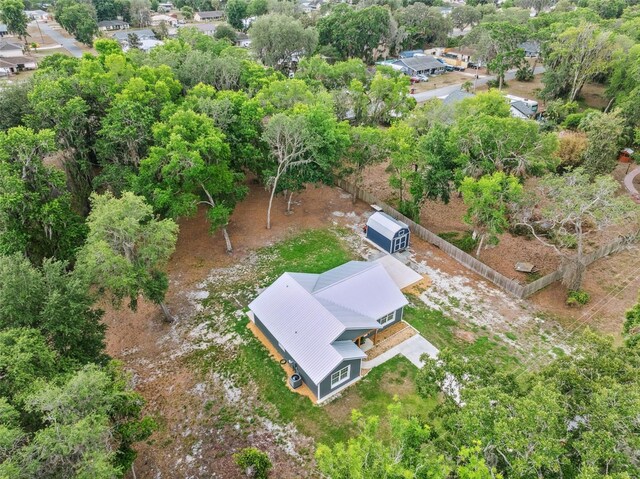 1161 Crk 443, Lake Panasoffkee, FL 33538 - aerial view of a tree filled landscape