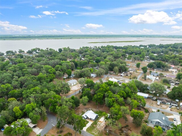 1161 Crk 443, Lake Panasoffkee, FL 33538 - aerial view of property's location with a large body of water and nearby suburban area