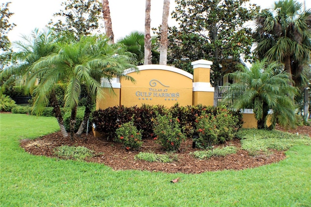 4837 Rainbow Race, New Port Richey, FL 34652 - community sign with a lawn