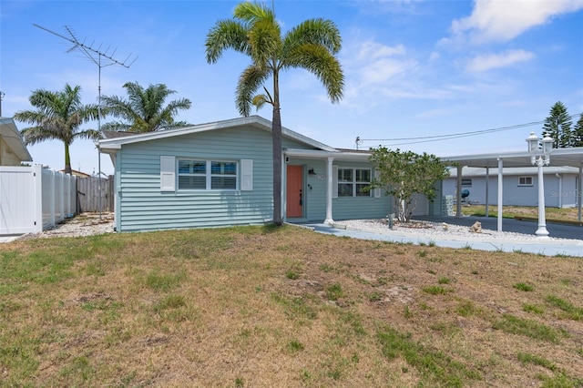 13411 Lisa Dr, Hudson, FL 34667 - view of ranch-style house