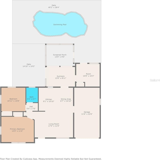 13411 Lisa Dr, Hudson, FL 34667 - room layout
