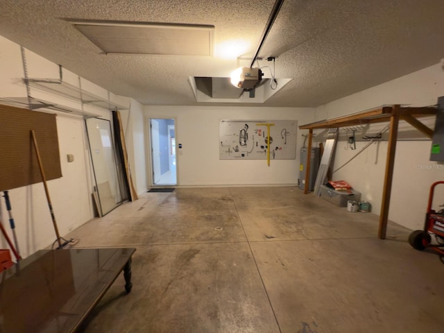 18109 Webster Grove Dr, Hudson, FL 34667 - garage with water heater and a garage door opener