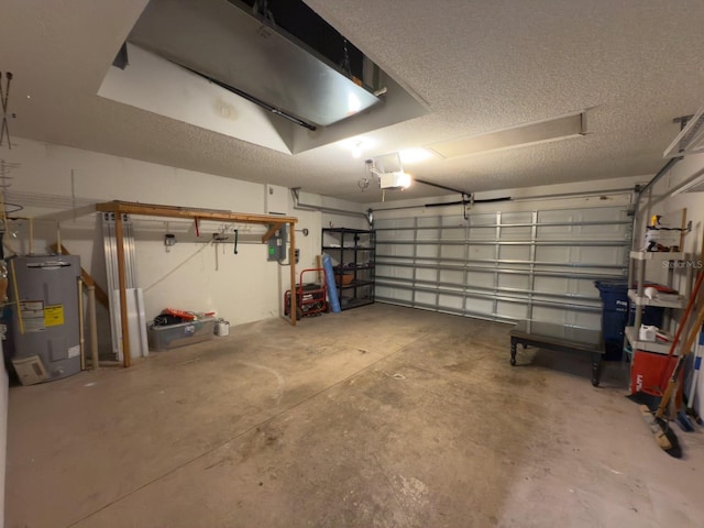 18109 Webster Grove Dr, Hudson, FL 34667 - garage with water heater and a garage door opener