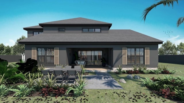 5477 Creek Ridge Rd, Brooksville, FL 34601 - back of house featuring a patio area and stucco siding