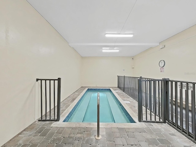 view of pool featuring a pool