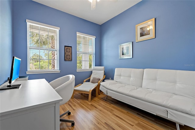 11401 Quiet Forest Dr, Tampa, FL 33635 - office featuring light wood finished floors and baseboards