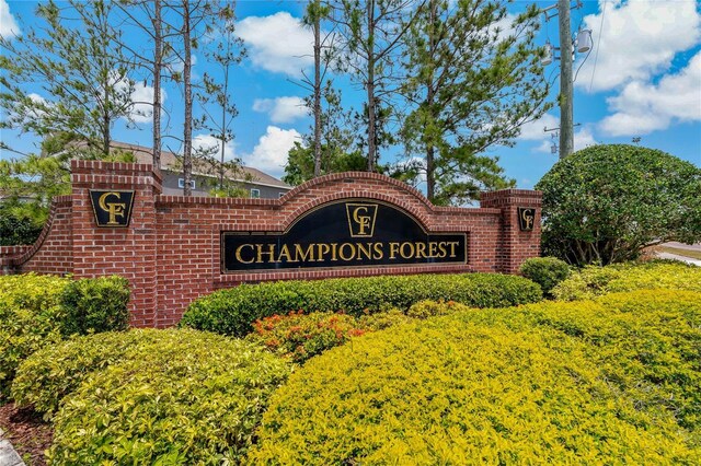 11401 Quiet Forest Dr, Tampa, FL 33635 - view of community sign