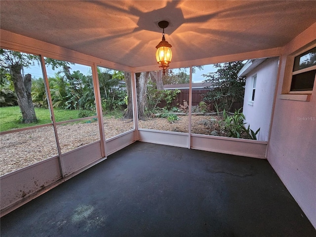 6339 Delaware Ave, New Port Richey, FL 34653 - unfurnished sunroom featuring plenty of natural light